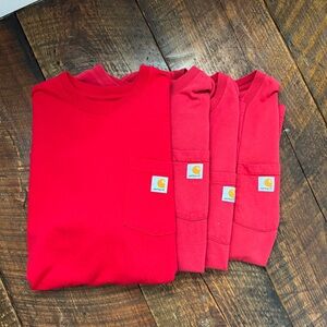 Carhartt Red Pocket T-Shirts Men’s L